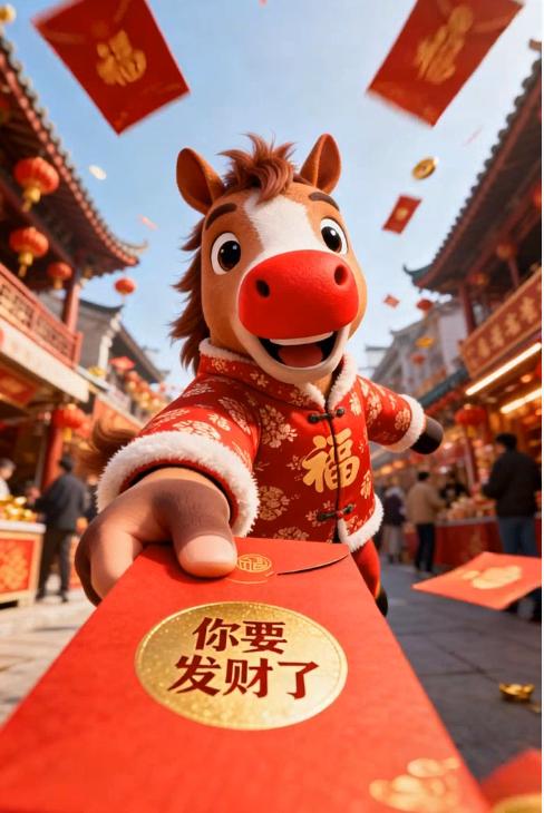 2026年春节放假通知,祝大家阖家幸福，马年大吉！